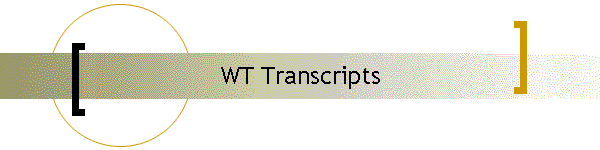 WT Transcripts